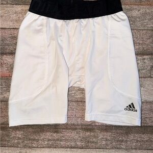 Adidas Youth Baseball Sliding Shorts with Cup